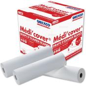Draps d'Examen Papier Lisse Blanc 50x35 cm 2 Cartons
