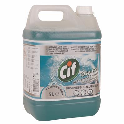 Détergent Multi-Usages Cif Oxy-Gel Parfum Océan 5 Litres