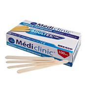 NITRAS MEDICAL - ABAISSE-LANGUE EN BOIS (100PCS) - La Boutique du