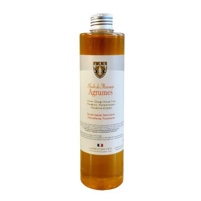 Huile de massage Drainante aux Agrumes 250 ml