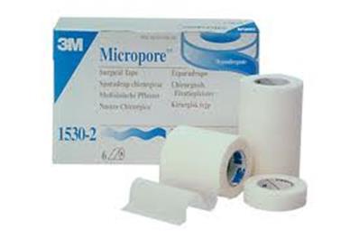 Sparadrap Micropore Blanc 3M 5 cm x 9.14 m