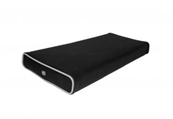 Coussin Rectangulaire Noir 45 x 20 x 10 cm