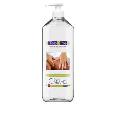 Huile de Massage Parfumée au Caramel Top'Kiné 500 ml