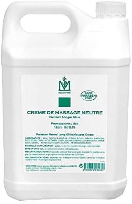 Crème de Massage Neutre Premium Longue Glisse Médicafarm 5 litres