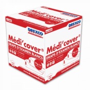 Draps d'Examen Papier Lisse Blanc 50x35 cm 