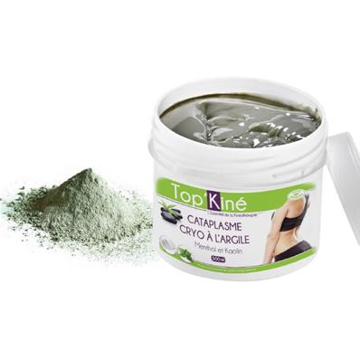 Cataplasme Cryo à L'Argile Verte Top' Kiné 500 ml