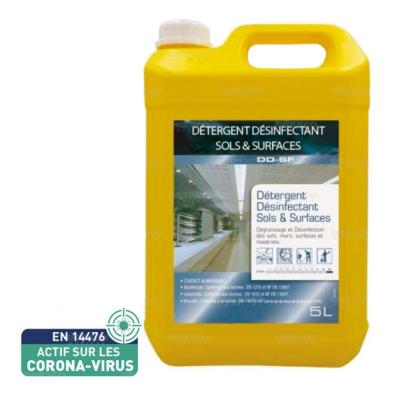 Désinfectant Virucide Sols et Surfaces 5 litres