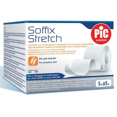 Pansement Soffix Strech Pic 5 cm x 10 m Non Prédécoupé