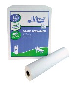 Draps d'Examen Ouatés 50x35 cm 12 Cartons