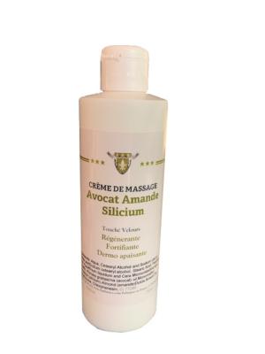 Crème Régénérante Avocat Amande Silicium 250 ml