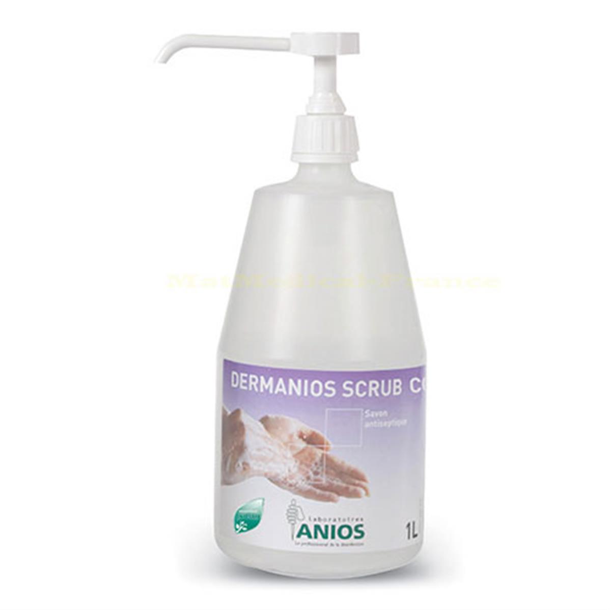 Savon Antiseptique Dermanios Scrub CG 1 Litre Anios Dor Hygiène Médical