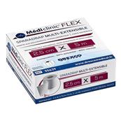 Pansement Médiclinic Flex Multi-Extensible 10 cm x 5 m