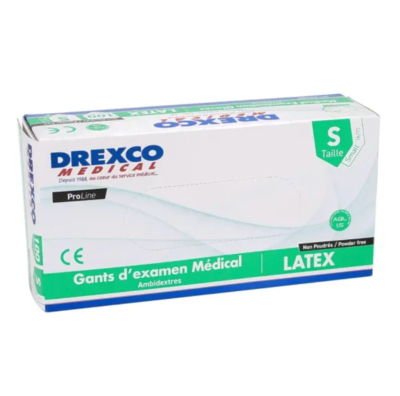 Gants Latex Non Poudrés Toutes Tailles