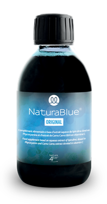 NaturaBlue Original Spiruline Flacon de 250 ml