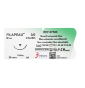 Fil de Suture Filapeau Non Résorbable 6.0 Aiguille 12 mm Boite de 12