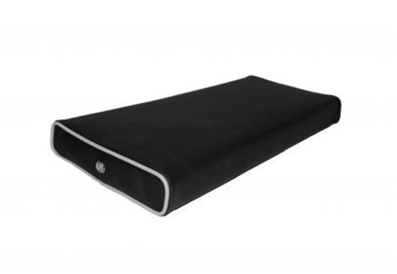 Coussin Rectangulaire Noir 45 x 20 x 7 cm