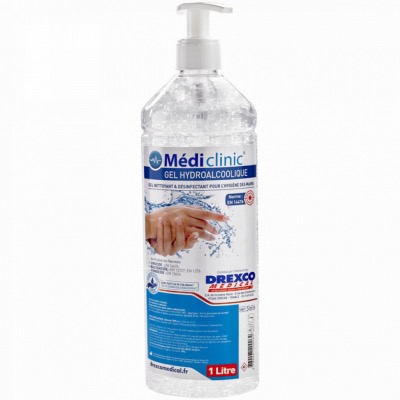 Gel Hydroalcoolique Médimains1 Litre 