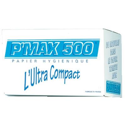Papier Hygiénique Compact P'Max 500 par 36 Rouleaux