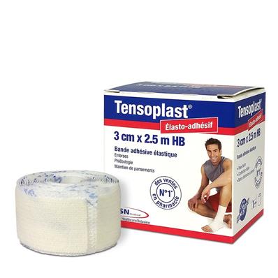 Bande Adhésive Tensoplast Elastique 3 cm de Largeur