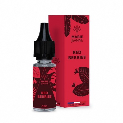 E - Liquide au CBD Red Berries 10 ml