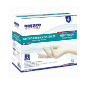 Gants Latex St�riles Non Poudr�s 