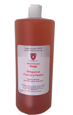 Huile de massage Anti-Inflammatoire Rouge 1 Litre