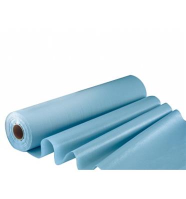 Draps Imperméables Plastifiés Bleus 50x38cm par 6 Rouleaux GME