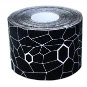 Kinesiology Tape Theraband Adhsive Noir et Blanc 5 cm x 5 m