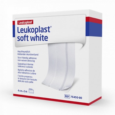 Pansement Leukoplast Adhésif Soft White 6 cm x 5 m