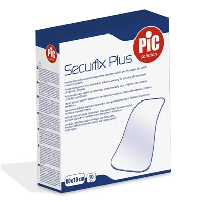 Pansement Stérile Securflix Plus Pic 10 cm x 10 cm Boite de 50