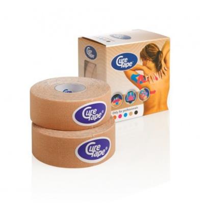 Bande de Taping Cure Tape Adhésive Beige 2.5 cm x 5 m