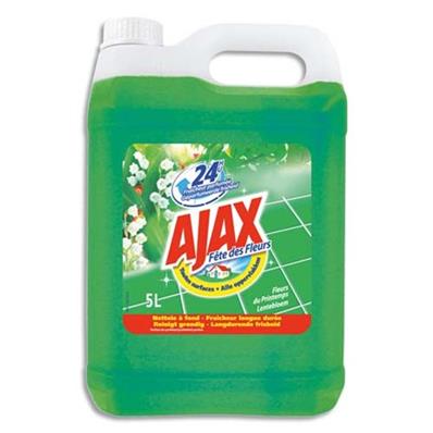 Détergent Multi-Usages Ajax Fleurs de Printemps 5 Litres